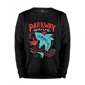 Мужской свитшот хлопок с принтом Parkway Drive в Новосибирске, 100% хлопок |  | Тематика изображения на принте: atlas | ire | parkway drive | pd | группы | метал | музыка | рок | хеви метал