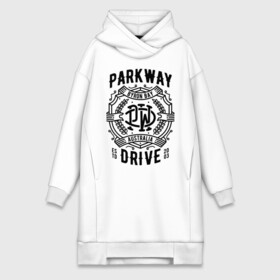 Платье-худи хлопок с принтом Parkway Drive в Новосибирске,  |  | atlas | ire | parkway drive | pd | группы | метал | музыка | рок | хеви метал