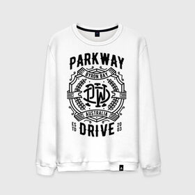 Мужской свитшот хлопок с принтом Parkway Drive в Новосибирске, 100% хлопок |  | Тематика изображения на принте: atlas | ire | parkway drive | pd | группы | метал | музыка | рок | хеви метал