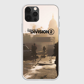 Чехол для iPhone 12 Pro Max с принтом Tom Clancys The Division в Новосибирске, Силикон |  | division | the division | the division 2 | tom clancys the division 2 | агенты | бандиты | белый дом | вашингтон | война | разруха | солдаты | турель