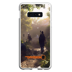 Чехол для Samsung S10E с принтом The Division 2 в Новосибирске, Силикон | Область печати: задняя сторона чехла, без боковых панелей | division | the division | the division 2 | tom clancys the division 2 | агенты | бандиты | белый дом | вашингтон | война | разруха | солдаты | турель