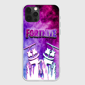 Чехол для iPhone 12 Pro Max с принтом FORTNITE & MARSHMELLO (COLOR) в Новосибирске, Силикон |  | color | fortnite | fortnite 2 | fortnite x | geometry | marshmello | ninja | streamer | texture | абстракция | геометрия | дизайн | дым | игра | красочный дым | маршмелло | ниндзя | радуга | силуэт | стиль | текстура | улыбка | 