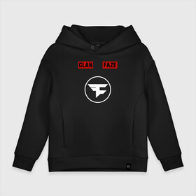 Детское худи Oversize хлопок с принтом FAZE CLAN (НА СПИНЕ) в Новосибирске, френч-терри — 70% хлопок, 30% полиэстер. Мягкий теплый начес внутри —100% хлопок | боковые карманы, эластичные манжеты и нижняя кромка, капюшон на магнитной кнопке | action | astralis | awp | counter strike | cs go | cs go global offensive | cybersport | faze clan | game | gamer | hyper beast | shooter | skin | team liquid | киберспорт | оружие | скины