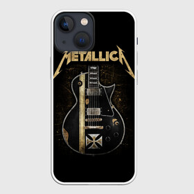 Чехол для iPhone 13 mini с принтом Metallica в Новосибирске,  |  | heavy metal | metal | metallica | группы | метал | металлика | музыка | рок | трэш метал | хєви метал