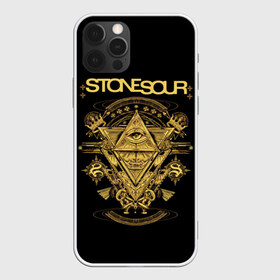 Чехол для iPhone 12 Pro Max с принтом Stone Sour в Новосибирске, Силикон |  | Тематика изображения на принте: metal | rock | slipknot | stone sour | альтернатива | группы | кори тейлор | метал | музыка | ню метал | рок