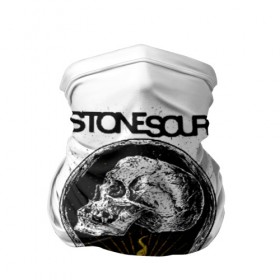 Бандана-труба 3D с принтом Stone Sour в Новосибирске, 100% полиэстер, ткань с особыми свойствами — Activecool | плотность 150‒180 г/м2; хорошо тянется, но сохраняет форму | metal | rock | slipknot | stone sour | альтернатива | группы | кори тейлор | метал | музыка | ню метал | рок