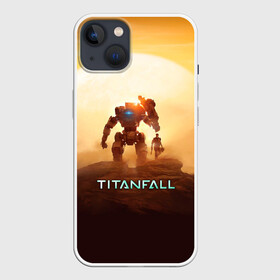 Чехол для iPhone 13 с принтом Titanfall в Новосибирске,  |  | apex | apex legends | titanfall | апекс | игра | королевская битва | легенд | легенда | легендс | легенды | пехота | пилот | роботы | спектры | стрелялка | титанфол | титаны | шутер