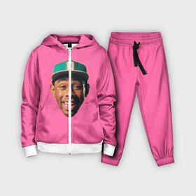 Детский костюм 3D с принтом ASAP   TYLER THE CREATOR в Новосибирске,  |  | aap | asap | asap rocky | awge | cherry bomb | ferg | hip hop | mob. golf | rap | rep | tyler the creator | vlone | worldwide | асап | банда | голф | музыка | роки | рэп | тайлер | хип хоп