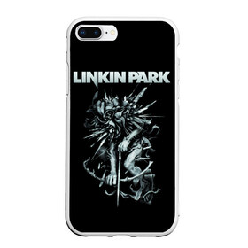 Чехол для iPhone 7Plus/8 Plus матовый с принтом Linkin Park в Новосибирске, Силикон | Область печати: задняя сторона чехла, без боковых панелей | chester bennington | linkin park | группы | линкин парк | метал | музыка | рок | честер беннингтон