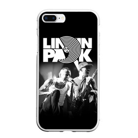 Чехол для iPhone 7Plus/8 Plus матовый с принтом Linkin Park в Новосибирске, Силикон | Область печати: задняя сторона чехла, без боковых панелей | chester bennington | linkin park | группы | линкин парк | метал | музыка | рок | честер беннингтон