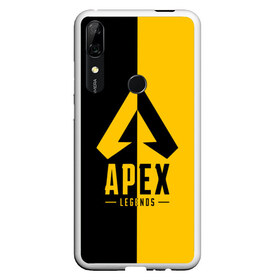 Чехол для Honor P Smart Z с принтом APEX LEGENDS YELLOW в Новосибирске, Силикон | Область печати: задняя сторона чехла, без боковых панелей | apex | legend | legends | titanfall | апекс | арех | бангалор | бладхаунд | верхушки | гибралтар | каустик | лайфлайн | легенда | легенды | ледженд | леджендс | мираж | орех | рэйф | титанфол