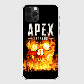 Чехол для iPhone 12 Pro Max с принтом APEX LEGENDS в Новосибирске, Силикон |  | apex | apex legends | апекс | апекс легенд | апекс легендс | бой | игра | компьютерная игра | королевская битва | лучшее | огонь | онлайн игра | популярное | хит | череп | шутер