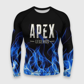 Мужской рашгард 3D с принтом APEX LEGENDS в Новосибирске,  |  | apex | apex legends | апекс | апекс легенд | апекс легендс | бой | игра | компьютерная игра | королевская битва | лучшее | огонь | онлайн игра | пламя | популярное | хит | шутер