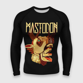 Мужской рашгард 3D с принтом Mastodon в Новосибирске,  |  | Тематика изображения на принте: leviathan | mastodon | metal | sludge metal | stoner | грув метал | группы | мастодон | метал | музыка | рок