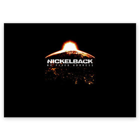 Поздравительная открытка с принтом Nickelback в Новосибирске, 100% бумага | плотность бумаги 280 г/м2, матовая, на обратной стороне линовка и место для марки
 | dark horse | feed the machine | nickelback | no fixed adress | группы | метал | музыка | никлбэк | рок | хард рок | чед крюгер