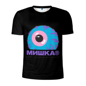 Мужская футболка 3D спортивная с принтом Mishka NYC в Новосибирске, 100% полиэстер с улучшенными характеристиками | приталенный силуэт, круглая горловина, широкие плечи, сужается к линии бедра | Тематика изображения на принте: addict | keep watch | mishka | mishkanyc | nyc | ski patrol crewneck | tessa violet | бренд | мишка | стритвер | тесса виолет | уличная мода | урбан стаил