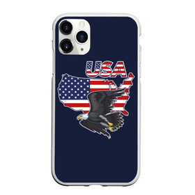 Чехол для iPhone 11 Pro Max матовый с принтом USA в Новосибирске, Силикон |  | america | bald | bir | eagle | flag | stars and stripes | usa | америка | белоголовый | графика | жизни | звездно полосатый | иллюстрация | искусство | карта | контур | летит | мода | орёл | птица | рисунок | силуэт | символ