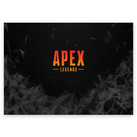 Поздравительная открытка с принтом APEX LEGENDS в Новосибирске, 100% бумага | плотность бумаги 280 г/м2, матовая, на обратной стороне линовка и место для марки
 | apex | apex legends | battle | battle royal | titanfall | апекс | апекс легендс | батл рояль | битва | война | королевская битва