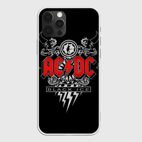 Чехол для iPhone 12 Pro с принтом AC/DC в Новосибирске, силикон | область печати: задняя сторона чехла, без боковых панелей | ac dc | acdc | группы | метал | музыка | рок | хард рок | эйси диси | эйсидиси