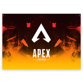 Поздравительная открытка с принтом APEX LEGENDS в Новосибирске, 100% бумага | плотность бумаги 280 г/м2, матовая, на обратной стороне линовка и место для марки
 | apex | apex legends | battle | battle royal | titanfall | апекс | апекс легендс | батл рояль | битва | война | королевская битва