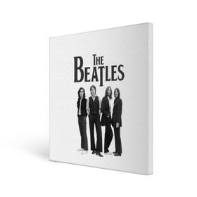 Холст квадратный с принтом The Beatles в Новосибирске, 100% ПВХ |  | beatles | the beatles | битлз | битлс | битлы | группы | джон леннон | джордж харрисон | легенды | музыка | пол маккартни | ринго старр | рок