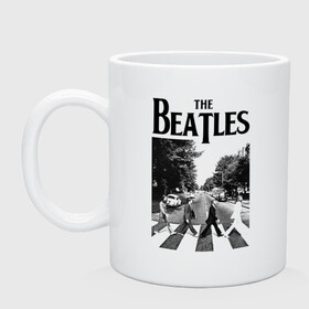 Кружка с принтом The Beatles в Новосибирске, керамика | объем — 330 мл, диаметр — 80 мм. Принт наносится на бока кружки, можно сделать два разных изображения | Тематика изображения на принте: beatles | the beatles | битлз | битлс | битлы | группы | джон леннон | джордж харрисон | легенды | музыка | пол маккартни | ринго старр | рок