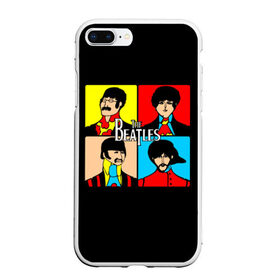 Чехол для iPhone 7Plus/8 Plus матовый с принтом The Beatles в Новосибирске, Силикон | Область печати: задняя сторона чехла, без боковых панелей | beatles | the beatles | битлз | битлс | битлы | группы | джон леннон | джордж харрисон | легенды | музыка | пол маккартни | ринго старр | рок