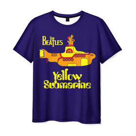 Мужская футболка 3D с принтом The Beatles. Yellow Submarine в Новосибирске, 100% полиэфир | прямой крой, круглый вырез горловины, длина до линии бедер | Тематика изображения на принте: beatles | the beatles | yellow submarine | битлз | битлс | битлы | группы | джон леннон | джордж харрисон | легенды | музыка | пол маккартни | ринго старр | рок