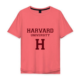 Мужская футболка хлопок Oversize с принтом Harvard University_девиз в Новосибирске, 100% хлопок | свободный крой, круглый ворот, “спинка” длиннее передней части | harvard university | usa | америка | вуз | гарвард | колледж | образование | студенты | сша | университет | школа