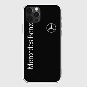 Чехол для iPhone 12 Pro Max с принтом MERCEDES-BENZ (2 стороны) в Новосибирске, Силикон |  | Тематика изображения на принте: amg | benz | carbon | logo | mercedes | амг | бенз | бенс | бенц | гелик | карбон | лого | мерин | мерс | мерседес | на спине