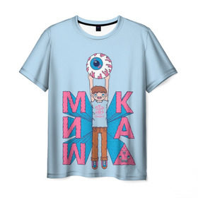 Мужская футболка 3D с принтом MISHKA NYC в Новосибирске, 100% полиэфир | прямой крой, круглый вырез горловины, длина до линии бедер | addict | keep watch | mishka | mishkanyc | nyc | ski patrol crewneck | tessa violet | бренд | мишка | стритвер | тесса виолет | уличная мода | урбан стаил
