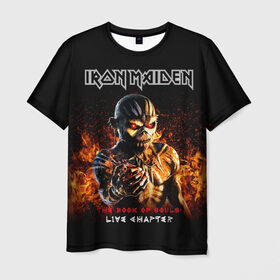 Мужская футболка 3D с принтом Iron Maiden в Новосибирске, 100% полиэфир | прямой крой, круглый вырез горловины, длина до линии бедер | heavy metal | iron maiden | metal | айрон мейден | группы | метал | музыка | рок | хеви метал