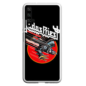 Чехол для Honor 20 с принтом Judas Priest в Новосибирске, Силикон | Область печати: задняя сторона чехла, без боковых панелей | Тематика изображения на принте: judas priest | metal | rock | группы | метал | музыка | рок | хард рок | хэви метал