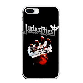 Чехол для iPhone 7Plus/8 Plus матовый с принтом Judas Priest в Новосибирске, Силикон | Область печати: задняя сторона чехла, без боковых панелей | judas priest | metal | rock | группы | метал | музыка | рок | хард рок | хэви метал