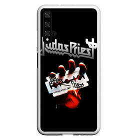 Чехол для Honor 20 с принтом Judas Priest в Новосибирске, Силикон | Область печати: задняя сторона чехла, без боковых панелей | Тематика изображения на принте: judas priest | metal | rock | группы | метал | музыка | рок | хард рок | хэви метал