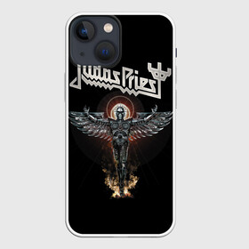 Чехол для iPhone 13 mini с принтом Judas Priest в Новосибирске,  |  | judas priest | metal | rock | группы | метал | музыка | рок | хард рок | хэви метал
