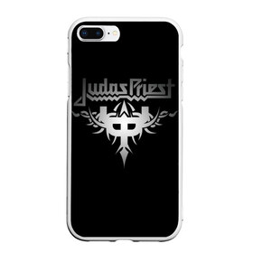 Чехол для iPhone 7Plus/8 Plus матовый с принтом Judas Priest в Новосибирске, Силикон | Область печати: задняя сторона чехла, без боковых панелей | judas priest | metal | rock | группы | метал | музыка | рок | хард рок | хэви метал
