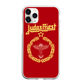 Чехол для iPhone 11 Pro Max матовый с принтом Judas Priest в Новосибирске, Силикон |  | judas priest | metal | rock | группы | метал | музыка | рок | хард рок | хэви метал