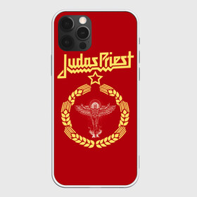 Чехол для iPhone 12 Pro Max с принтом Judas Priest в Новосибирске, Силикон |  | Тематика изображения на принте: judas priest | metal | rock | группы | метал | музыка | рок | хард рок | хэви метал