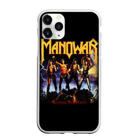Чехол для iPhone 11 Pro матовый с принтом Manowar в Новосибирске, Силикон |  | heavy metal | manowar | power metal | группы | метал | музыка | пауэр метал | рок | хеви метал