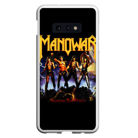 Чехол для Samsung S10E с принтом Manowar в Новосибирске, Силикон | Область печати: задняя сторона чехла, без боковых панелей | heavy metal | manowar | power metal | группы | метал | музыка | пауэр метал | рок | хеви метал