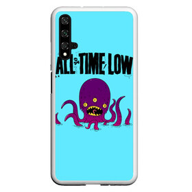 Чехол для Honor 20 с принтом All Time Low в Новосибирске, Силикон | Область печати: задняя сторона чехла, без боковых панелей | all time low | atl | future hearts | young renegade | альтернативный рок | группы | музыка | панк рок | поп панк | поп рок | рок