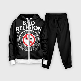 Детский костюм 3D с принтом Bad Religion в Новосибирске,  |  | bad religion | hardcore | punk | группы | музыка | панк | панк рок | рок