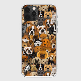 Чехол для iPhone 12 Pro Max с принтом Собаки в Новосибирске, Силикон |  | бульдог | вельшкорги | весёлые | гончая | графика | далматинец | добрые | домашние | животные | иллюстрация | картинка | кинолог | коллаж | колли | лайка | мастиф | мода | молодежная | п | пемброк