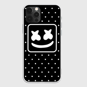 Чехол для iPhone 12 Pro Max с принтом MARSHMELLO в Новосибирске, Силикон |  | marsh | marshmallow | marshmello | marshmelo | mello | music | smile | диджей | лого | маршмеллов | маршмеллоу | маршмеллу | маршмело | маршмелов | маршмелоу | музыка | музыкант | рожица | трэп | улыбка | хаус