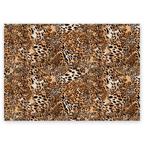 Поздравительная открытка с принтом Леопард в Новосибирске, 100% бумага | плотность бумаги 280 г/м2, матовая, на обратной стороне линовка и место для марки
 | camouflage | cat | disguise | fashion | illustration | jungle | leopard | predator | skin | spots | style | wild | youth | графика | джунгли | дикий | иллюстрация | камуфляж | картинка | кошка | леопард | маскировка | мода | молодежная | пятна | рисунок |