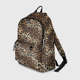 Рюкзак 3D с принтом Леопард в Новосибирске, 100% полиэстер | лямки с регулируемой длиной, сверху петелька, чтобы рюкзак можно было повесить на вешалку. Основное отделение закрывается на молнию, как и внешний карман. Внутри два дополнительных кармана, один из которых закрывается на молнию. По бокам два дополнительных кармашка | camouflage | cat | disguise | fashion | illustration | jungle | leopard | predator | skin | spots | style | wild | youth | графика | джунгли | дикий | иллюстрация | камуфляж | картинка | кошка | леопард | маскировка | мода | молодежная | пятна | рисунок |