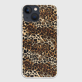 Чехол для iPhone 13 mini с принтом Леопард в Новосибирске,  |  | camouflage | cat | disguise | fashion | illustration | jungle | leopard | predator | skin | spots | style | wild | youth | графика | джунгли | дикий | иллюстрация | камуфляж | картинка | кошка | леопард | маскировка | мода | молодежная | пятна | рисунок |