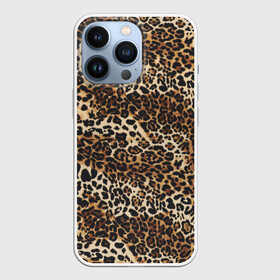 Чехол для iPhone 13 Pro с принтом Леопард в Новосибирске,  |  | camouflage | cat | disguise | fashion | illustration | jungle | leopard | predator | skin | spots | style | wild | youth | графика | джунгли | дикий | иллюстрация | камуфляж | картинка | кошка | леопард | маскировка | мода | молодежная | пятна | рисунок |