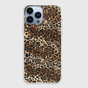 Чехол для iPhone 13 Pro Max с принтом Леопард в Новосибирске,  |  | camouflage | cat | disguise | fashion | illustration | jungle | leopard | predator | skin | spots | style | wild | youth | графика | джунгли | дикий | иллюстрация | камуфляж | картинка | кошка | леопард | маскировка | мода | молодежная | пятна | рисунок |